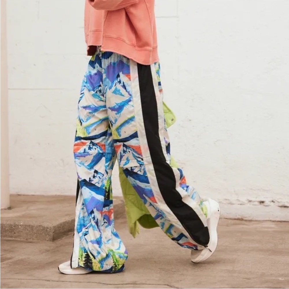 FREE PEOPLE MOVEMENT Printed End Zone Pants NWOT